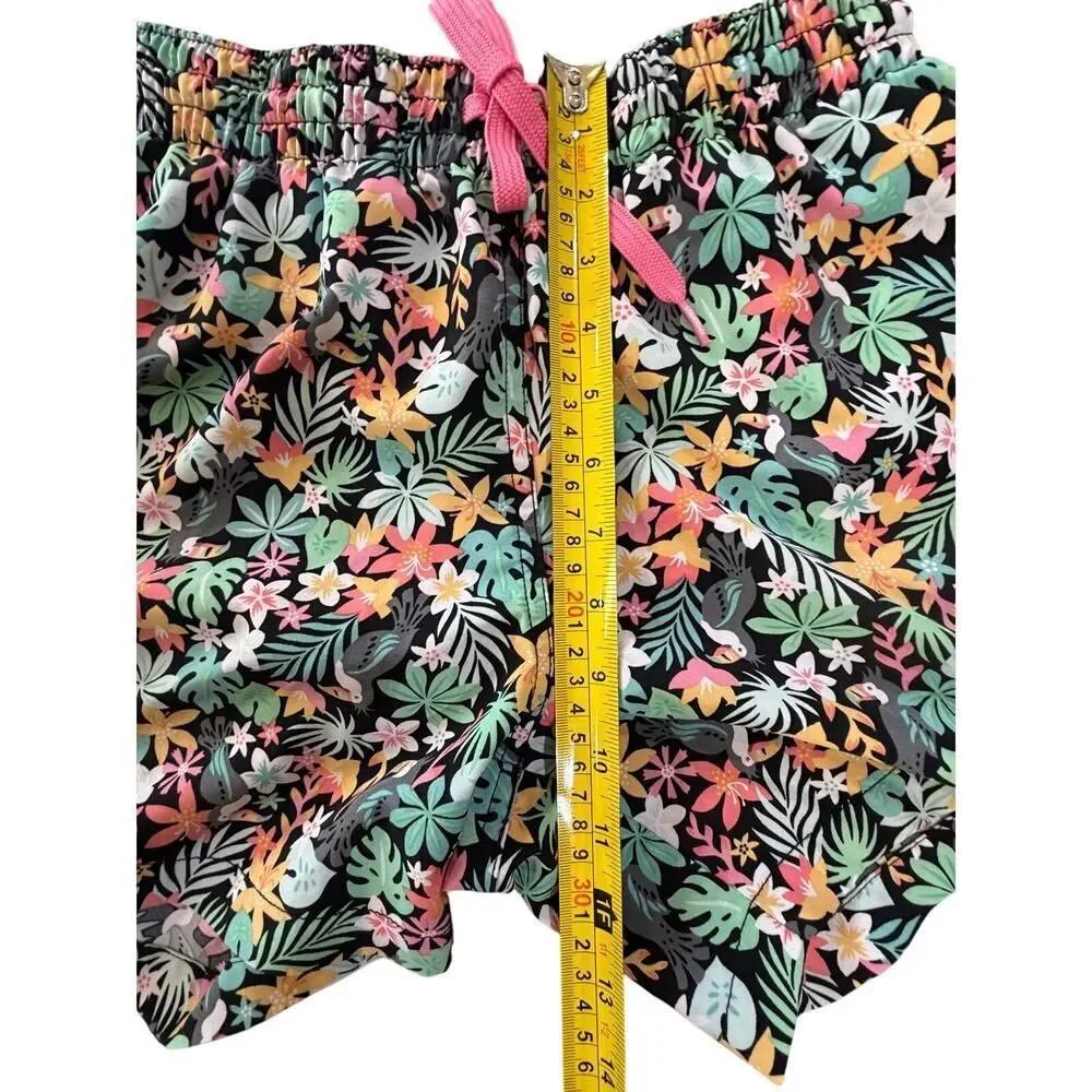 Chubbies The Bloomerangs 5” Classic Swim Trunks Men's Size Small Toucan Tropical